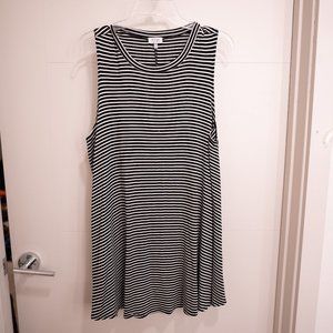 Black and White Stripe dress